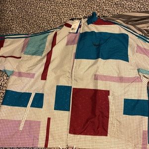 adidas grid block jacket